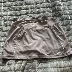 Brooks Women's Black and Gray Skort